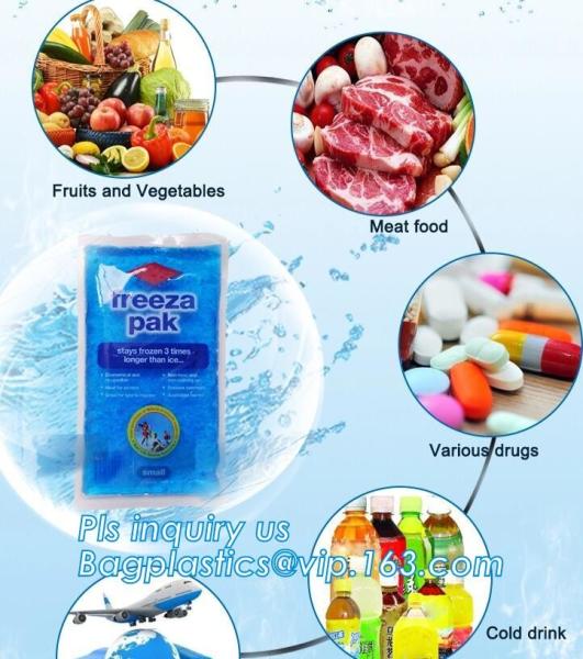Sports Medicine Ice Bags, Flexible Ice Pack, Easy Seal Ice Cube Bags, Cool Bags & Ice Packs, First Aid Ice Pack, bagease