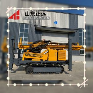 Hydraulic Full-hydraulic Crawler Drilling Rig With High Power, Deep Drilling, Fuel-efficient And Durable