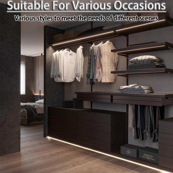 Световой лента для винного шкафа длиной 50 см с встроенным светодиодным слоем и магнитным съемным дизайном