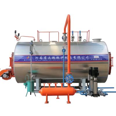 Estrutura horizontal de caldeira de aquecimento a gás 1.0/1.25/1.6Mpa de Henan Zhoukou