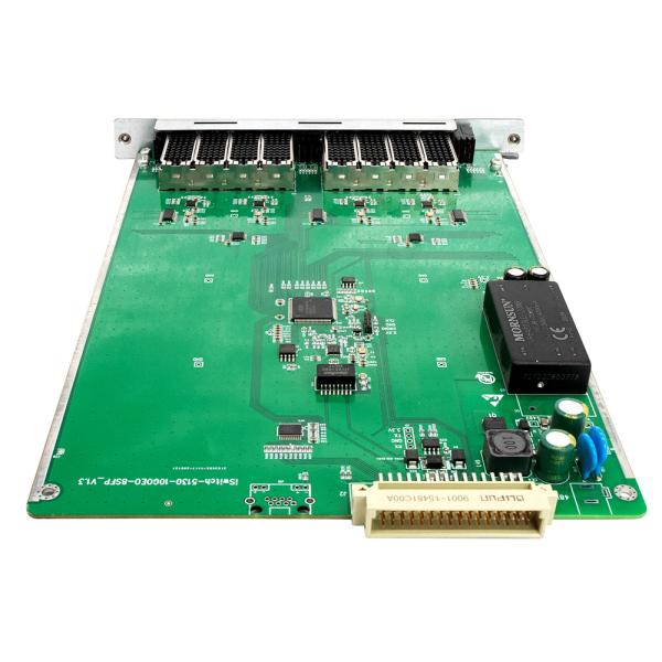 10G DWDM OEO OTU Card 4*10G Transponder Client Side To Line Side Conversion CE