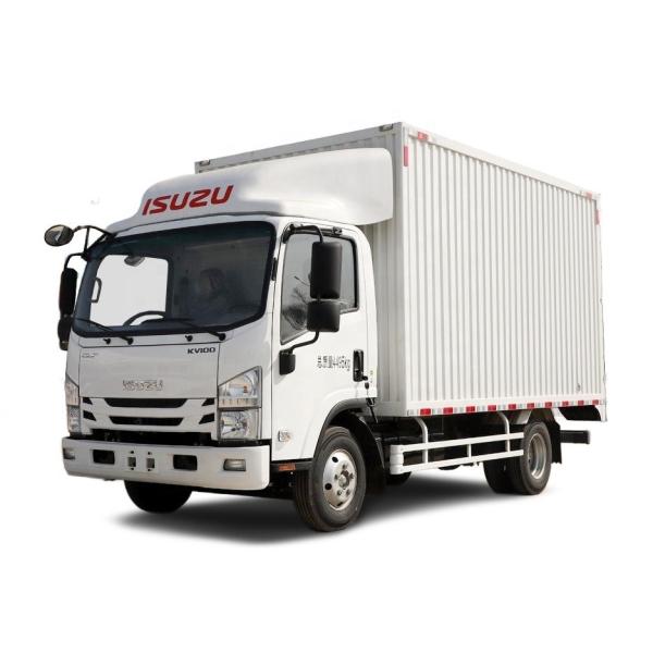 NEW ISUZU Mini Cargo Van Trucks 4X2 120hp RHD Diesel 5Ton 7Ton Light Duty M100 Small Cargo Truck for Sale