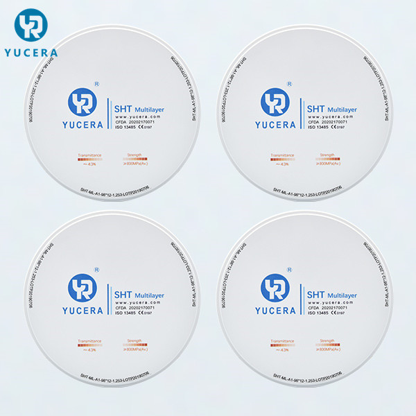 Блоки Zirconia пропускаемости 46% экономические зубоврачебные для зубоврачебных оборудований