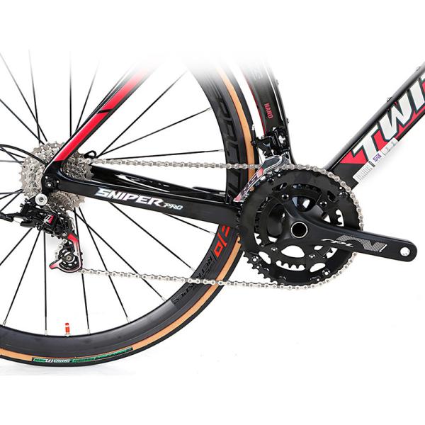 Колесо сплава тарельчатого тормоза Twitter велосипеда дороги волокна углерода скорости SNIPER2.0 Sensah 22