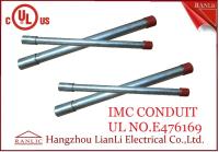 Le conduit électrique de l'acier IMC mince blanc de mur a galvanisé 1-1/2 pouce de pouce 1-1/4