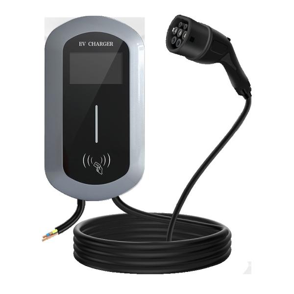 Mode 3 22KW 3 Phase European Standard Electric Vehicle Charger Type 2 Electric Vehicle Charging Station Wall Box Electric Charging Station AC Charging Pile