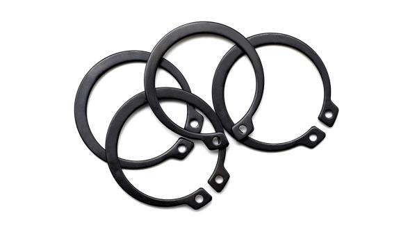DIN 471 SUS304 / 65Mn Parkerizing Retaining Rings Normal Type For Shafts