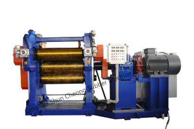 CE Certificate High Accuracy Four Roller Calendering Machine For Rubber Sheet