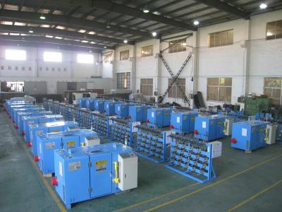 sentido da torção Z de 250mm Bobbin Wire Stranding Machine 0.3Kgf único