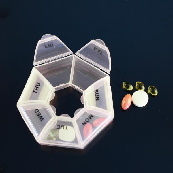 Организатор коробки таблетки JiAn Лекарство таблеток фабрики сразу портативные & организатор коробки таблетки держателя витаминов