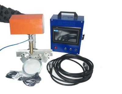 Steel Pipe / Auto Parts Dot Pin Marking Machine 2-5mm Milling Cutter Diameter