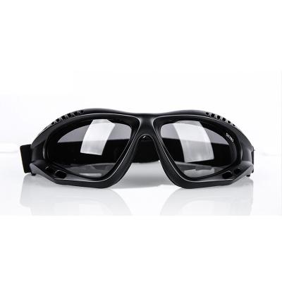 UV Protective Military Tactical Goggles Anti Abrasion With Extra Wide View