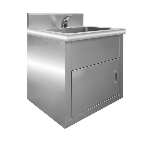 Customizable Single-Person Hand Wash Sink 304 Stainless Steel for Cleaning and Disinfection