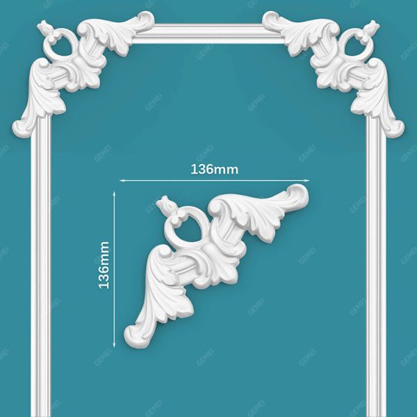 GD-85000 Hot-Sale Urethane Foam Flat Durable House Alteration Wall Ornament For Dining room