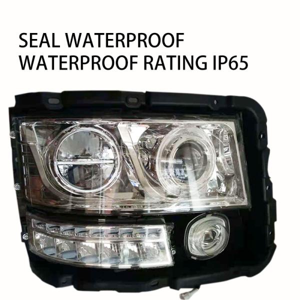 Black Foton Aumark Original Delon F3000 Truck Assembly with 24V LED Headlight Assembly
