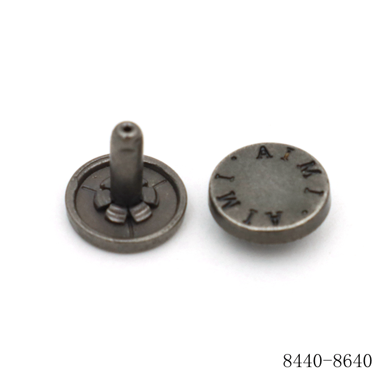 Flat Circle Rivets 12mm Silver Rivets For Leather , Bags , Handbag