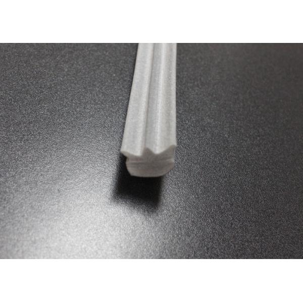 Black Foam EPDM Rubber Extrusion For Windows , Rubber Sponge Extrusion ROHS FDA