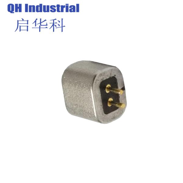 2Pin Swp Spring Pcba Right Angle Type Pogo Pin Magnetic Pogo Pin Large Led Double-Head Contact Pin Pogo Pin Cable