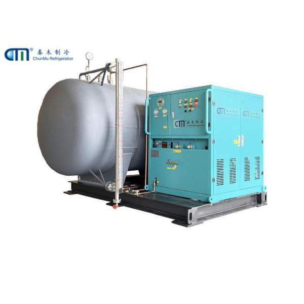 1000L 2000L 3000L Industrial Refrigerant Recovery Machine Refrigerant Storage System With Oil Free Compressor