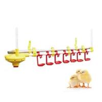 Buveur automatique inoxydable de système d'abreuvement de poulet de PVC pour des poulets