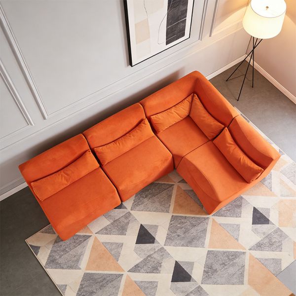Stylish Wholesale Boneless Sofa Vacuum Compressed Sofa For Living Room Hotel Apartment Comfortable Sofa Bed