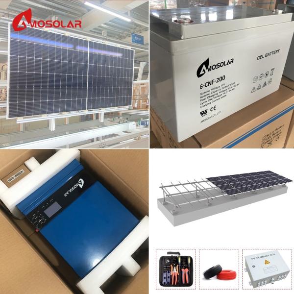 Complete Technical Support 8kw Solar Energy System Complete Packages for Home