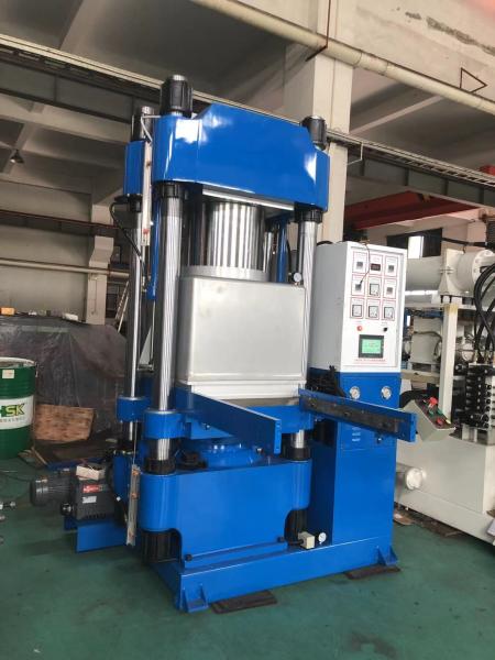 300ton Single Work Station Rubber Vulcanizing Vacuum Compression Molding Machine Silicone Foldable Bowl Bottle