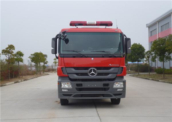 Carro de bombeiros comercial do petroleiro da espuma da água dos carros de bombeiros 6x4 de Benz Chassis 265KW