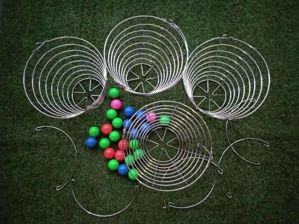 golf basket , iron golf basket , golf ball basket ,  golf metal basket , golf ball