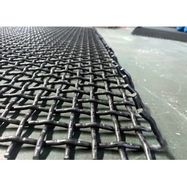 Raw Edge High Carbon Steel Mesh with Customizable Wire Diameter and Electrolytic Polishing for Structural Applications