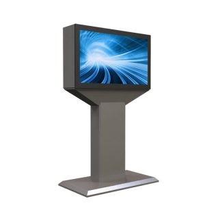 Capacitive Infrared Touch 82 Outdoor Wayfinding Kiosk 2500cd/M2