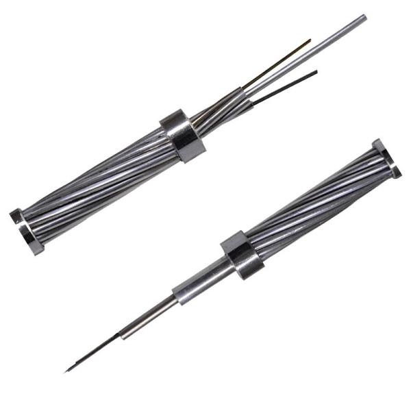 Center SS Tube OPGW Cable Optical Fiber Ground Wire 20.0mm Diameter