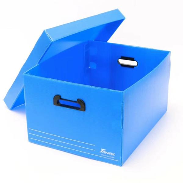 Corrugated Polypropylene PP Plastic Archive Storage Box