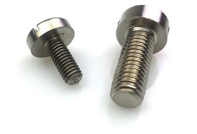 Cheese Slotted Head Self Tapping Screws Stainless Steel Machine Screws Passivation Surface