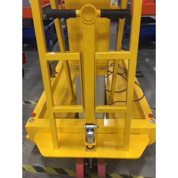 Mât vertical de double de taille de plate-forme de l'ascenseur 12m de plate-forme portative de travail aérien