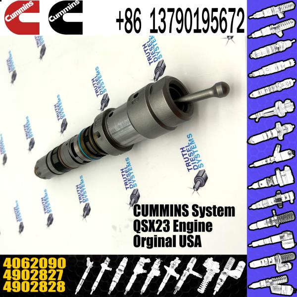 4088431 Genuine Diesel Engine Common Rail QSX60 Fuel Injector 4076533 4902827 4062090 4077076
