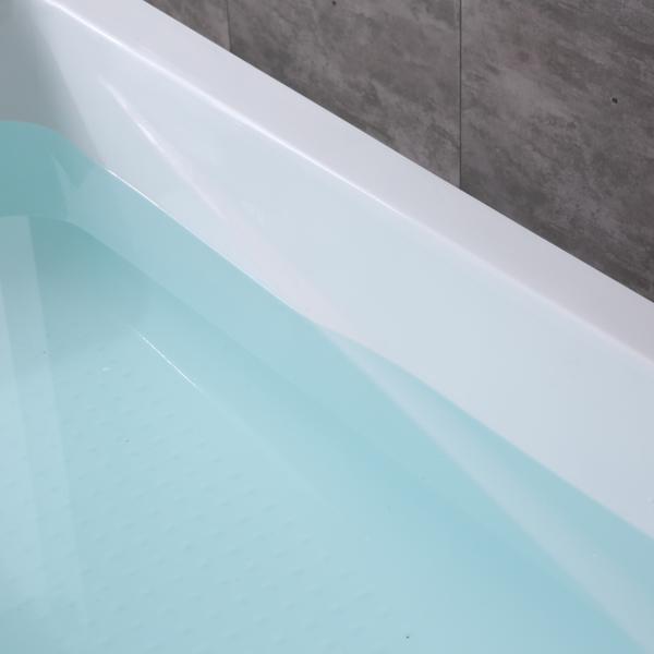 Leg Tubs Structure Simple Acrylic Bathtubs with Separated Panels and Disassembled Skirt
