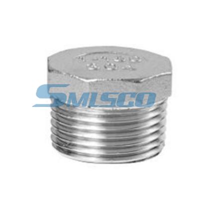 316 Stainless Steel Hex Plug Class 300 Threaded NPT Casting Fitting