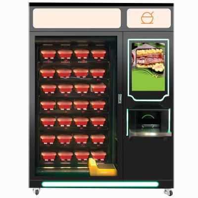 O alimento do restaurante automático da máquina de venda automática do écran sensível faz à máquina a impressora Vending Machine da caneca
