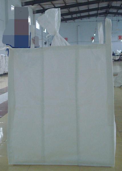 SGS Approval Cross Corner FIBC Jumbo Bags , Circular PP Big Bags Sack
