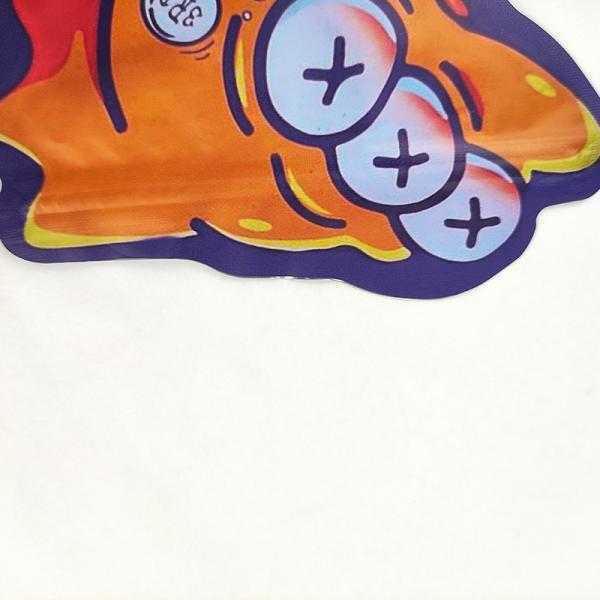 Die Cut Irregular out ziplockk Special Shaped Child proof Mylar weed Bags