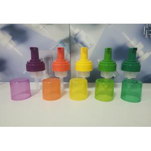 Pompes à mousse en plastique pour shampooing avec joints en PE / silicone