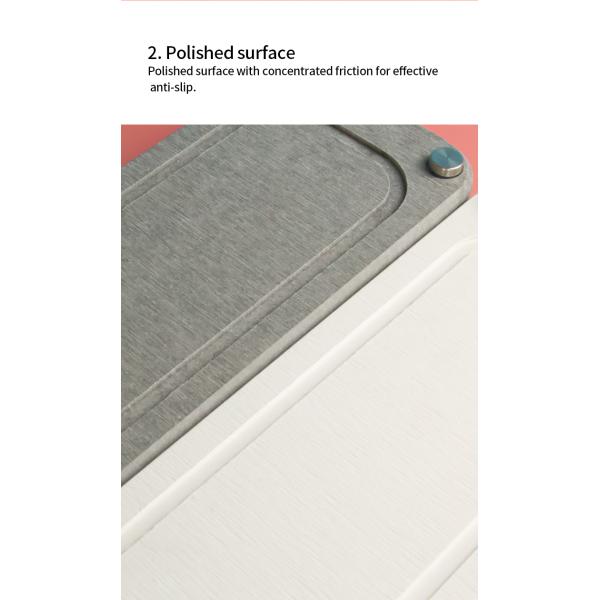 Sustainable Diatomite Toothbrush Cup Coaster for Bathroom Counter Super Absorbent Design