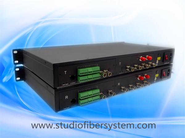 Remote Camera Over Fiber Optic System for Sony 4K SDI camera remote control