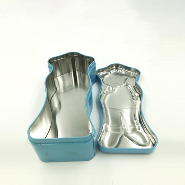 Flower Post Card Iron Cans Custom Gift Tin Cans Stationery Metal Can Box