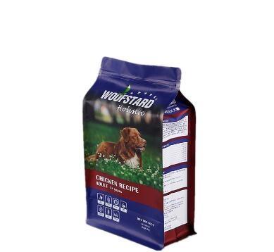 Customized Printing Side Gusset Aluminum Foil Lined Zipper Top Pet Food Bags For Dog Cat Food Packaging