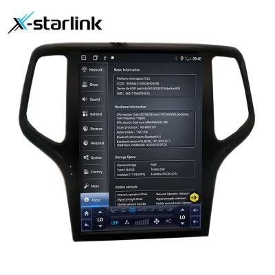 Jeep Grand Cherokee GPS Headunit Radio Navigation Car Multimedia 12.1 Android 13
