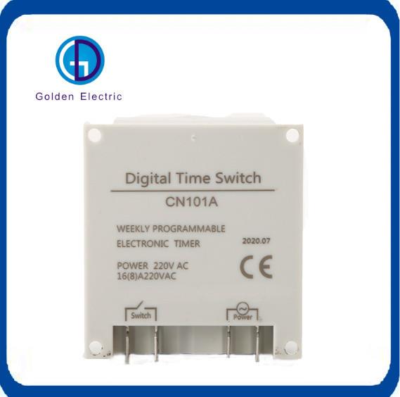 Cn101A Comutador de temporizador digital programável de 24 horas com montagem de painel de solicitação personalizada