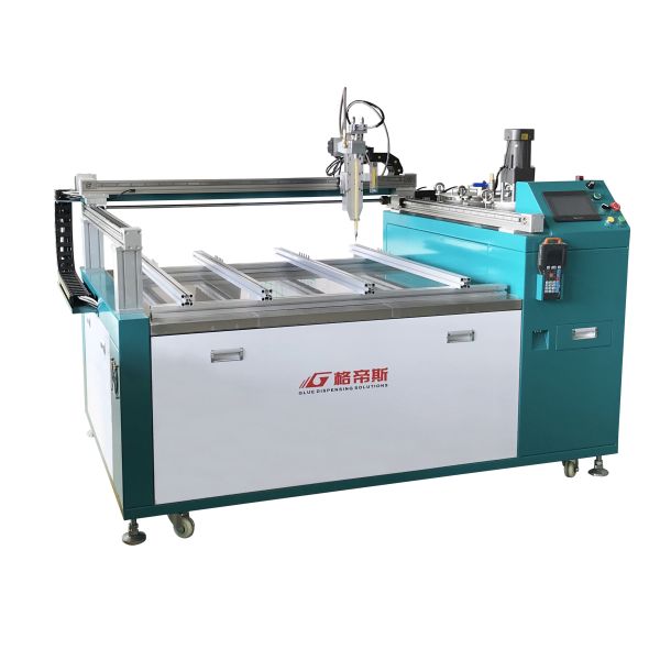Glue binding machine Robotic automation system Potting glue