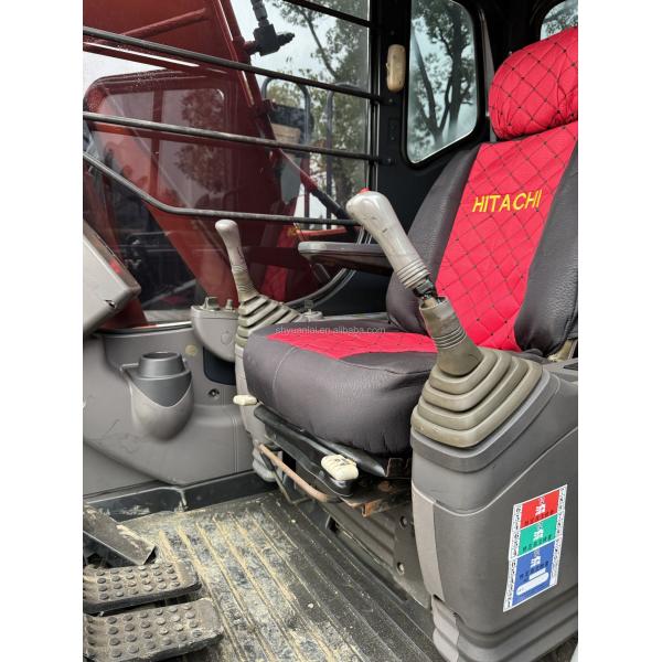 Excaver 12 tonnes de durabilité hydraulique à roues Hitachi 120 de l'excavateur d'occasion, avec un prix bas et de bonnes performances d'excavation